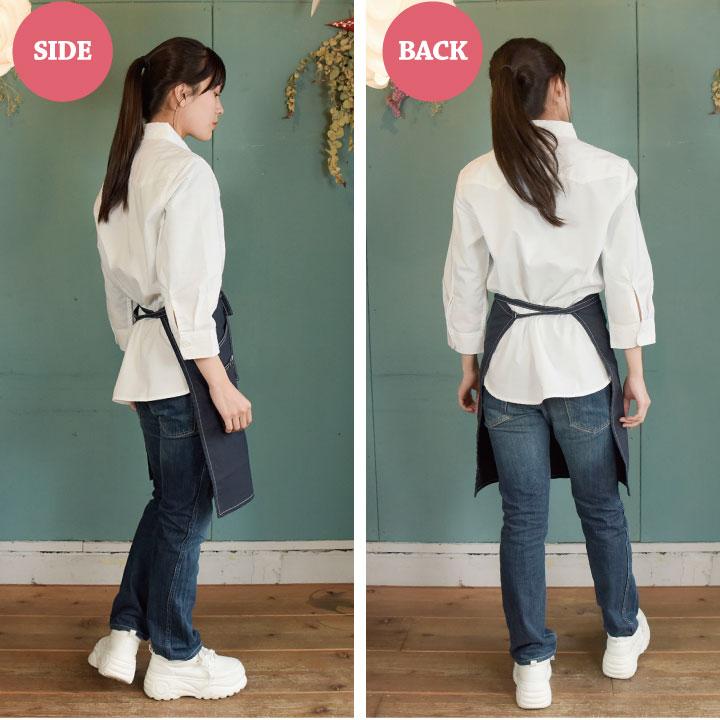 Lee（リー） ミドルエプロン 腰巻エプロン WORKWEAR ストレッチダック