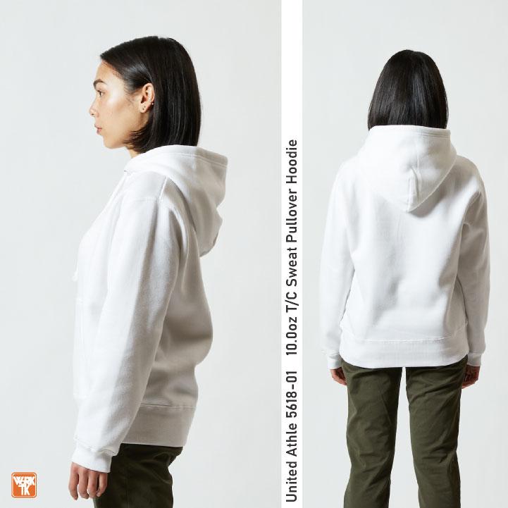 United Athle ユナイテッドアスレ 10.0オンス T/C スウェットプル  