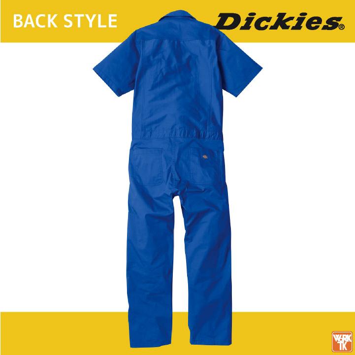 ディッキーズ Dickies 長袖 つなぎ ストレッチ 吸汗速乾 ツナギ 円管服