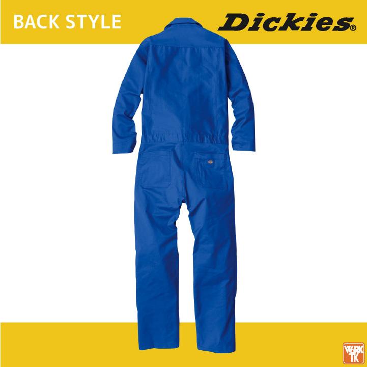 ディッキーズ Dickies 長袖 つなぎ ストレッチ 吸汗速乾 ツナギ 円管服