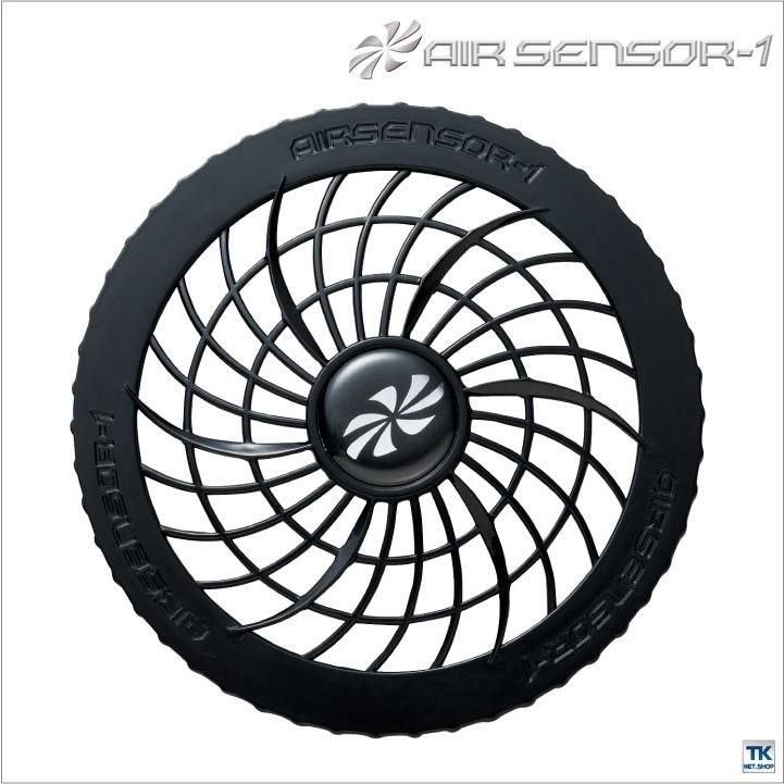 空調作業服 ファンセット ファン×2、ケーブル×1 クロダルマ エアー