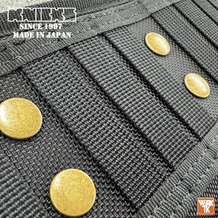 KNICKS ニックス 腰ベルトS(70) 腰袋 工具入れ コーデュラ バリ