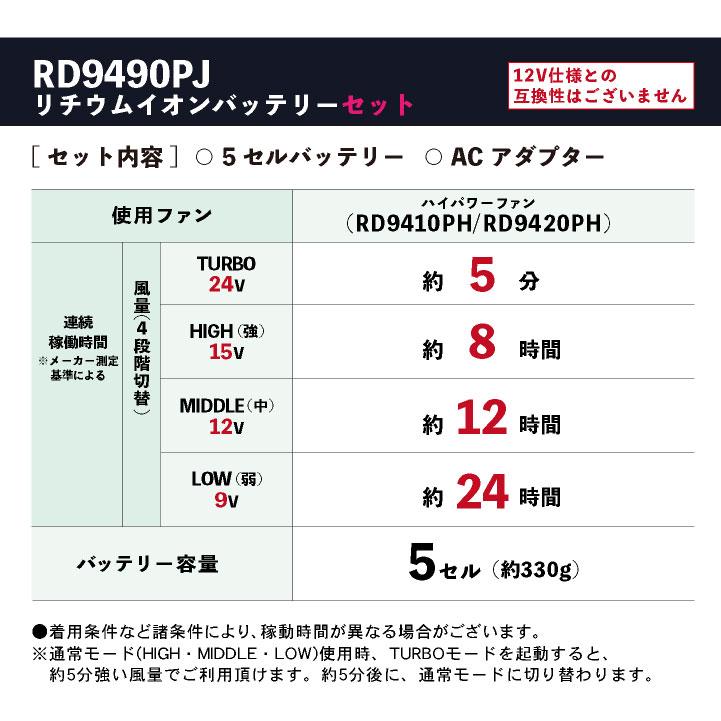 [即日出荷][2024年新作] サンエス 空調風神服 24V ファンバッテリーセット ななめファン フラットファン 空調作業服 作業服 涼しい 熱中症対策 SUN-S ss-fanbt1｜season-tk｜08