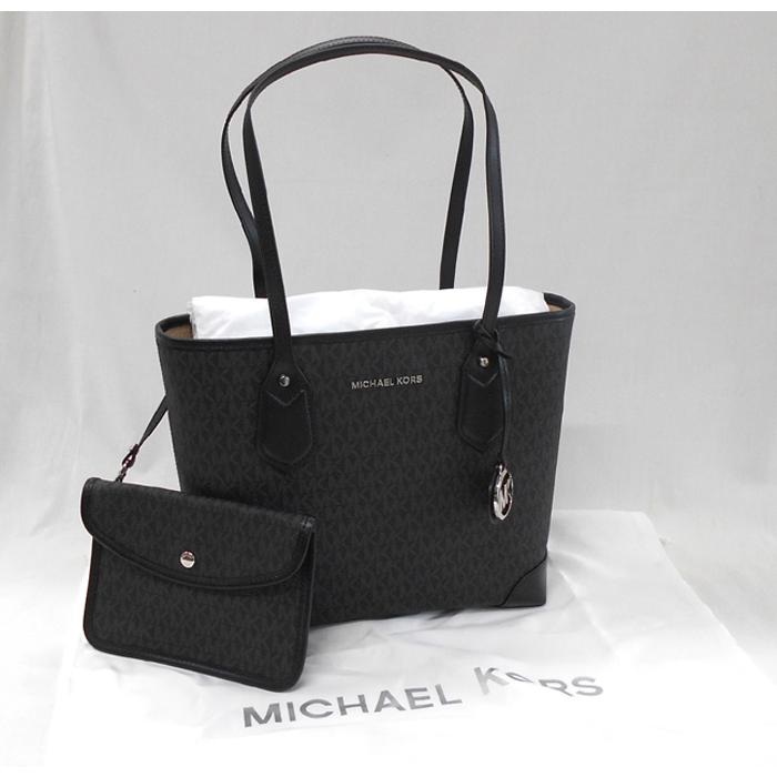 マイケルコース バッグ MichaelKors NS SMALL TOTE  スモール トートバッグ 通勤 通学 普段使い 30T9SV0T1B 001 BLACK ブラック 送料無料　ギフト｜season｜05