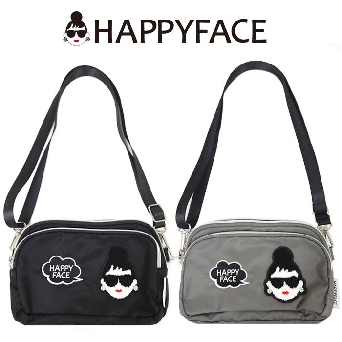 ハッピーフェイス レディエマ HAPPYFACE バッグ 3F 刺繍ショルダー
