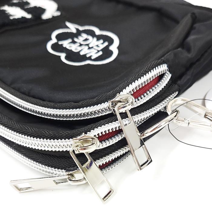 ハッピーフェイス レディエマ HAPPYFACE バッグ 3F 刺繍ショルダー