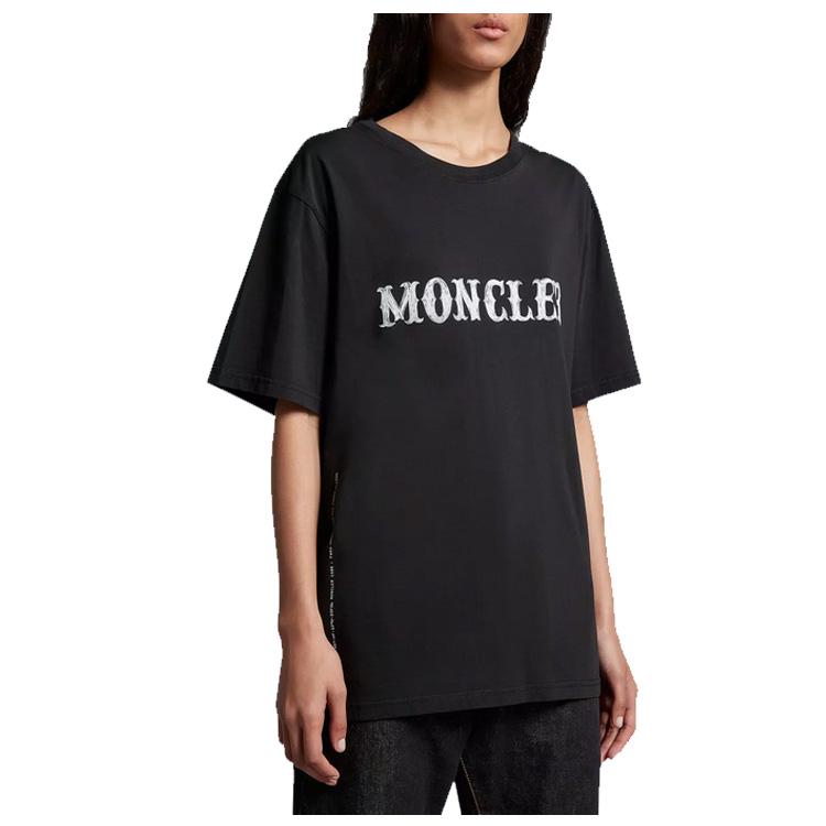 モンクレール Tシャツ メンズ レディース 7 モンクレール フラグメント ヒロシ フジワラ MONCLER T-SHIRTS H2 09U 8C00001M2350 999 BLACKブラック｜season｜03