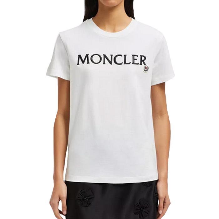 MONCLER モンクレール Tシャツ レディース MAGLIA MANICHE CORTE MONCLER モンクレール Tシャツ レディース MAGLIA MANICHE CORTE