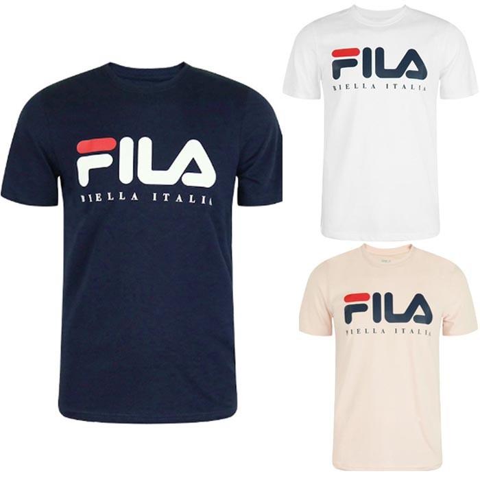 Fila フィラ Biella Itaria Tee ロゴプリントティシャツ Tシャツ メンズ 半袖 大きめ クルーネック Lm イタリアモデル 送料無料 Lm シーズザッカ 通販 Yahoo ショッピング