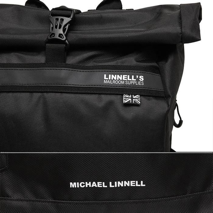 マイケルリンネル ロールトップバックパック MICHAEL LINNELL Roll Top Backpack スクールバッグ 通勤 通学 リュック ML-035 ブラック BLACK｜season｜04