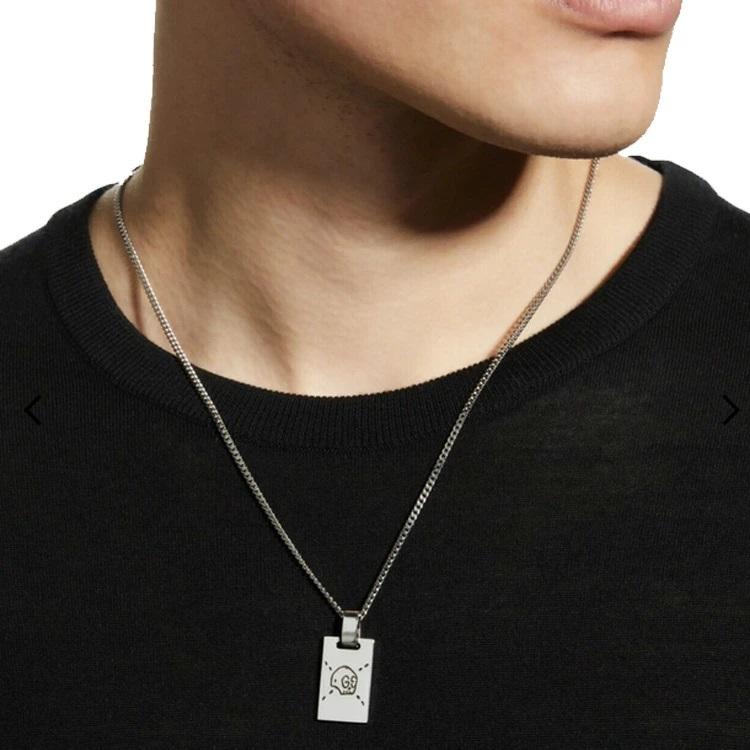 GUCCI グッチ ネックレス メンズ レディース ゴースト ペンダント 