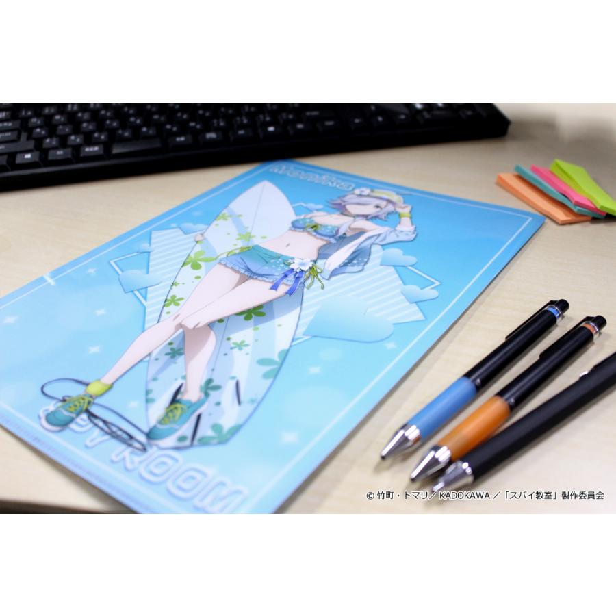 スパイ教室 描き下ろしクリアファイル 水着ver.【モニカ】 : し スパイ教室 描き下ろしクリアファイル 水着ver.【モニカ】 : し