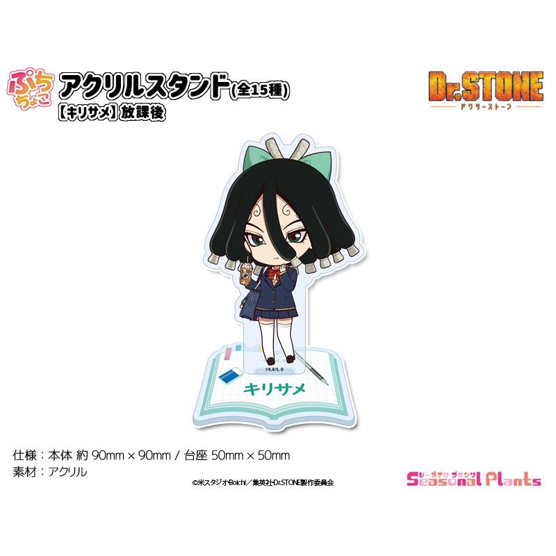 Dr.STONE ぷちちょこアクリルスタンド【キリサメ】放課後 : しーぷら
