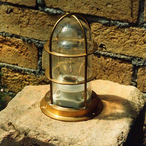 Marine Lamp マリンランプ・1号デッキライトゴールド : セキスイ