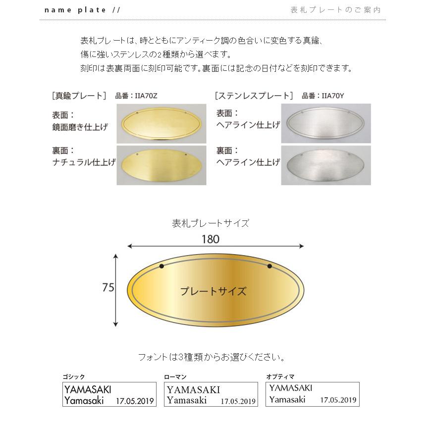 機能門柱 Mラリ & ピート（真鍮磨きeri メリシリーズ メリピ仕上げ
