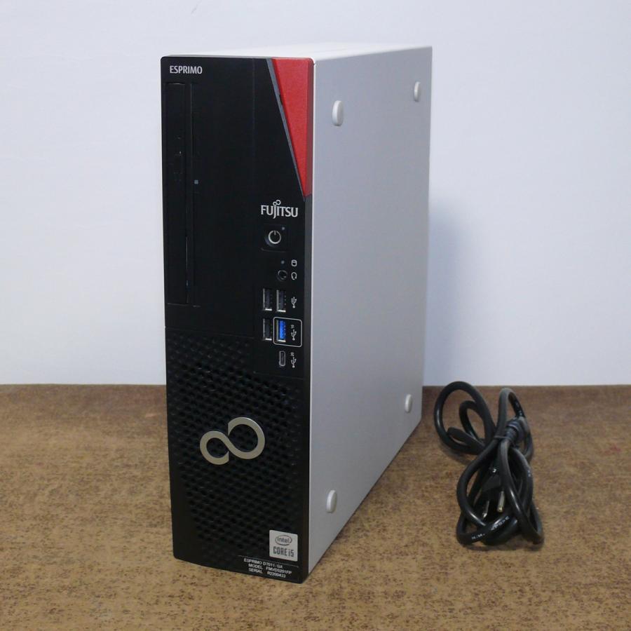FMV-ESPRIMO 【中古】富士通ESPRIMO D7011/GX Corei5-10505 /SSD256GB