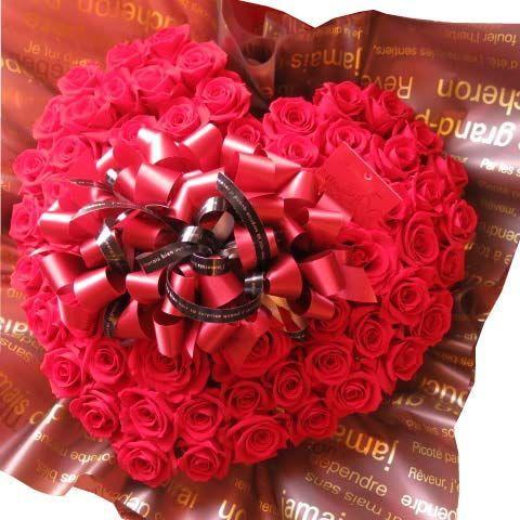 最新発見 還暦祝い 60輪ハート プリザーブドフラワー 贈物 プレゼント 還暦祝い 60本 赤バラ 花 プリザーブドフラワー Serverie Com