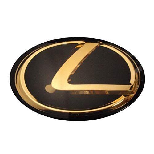 レクサス シースリーの レクサス ｕｓｆ４０系 ｌｓ４６０後期 ｌｓ４６０後期 ゴールドエンブレム フロント プリクラッシュシステムなし車用 エンブレム シースリー