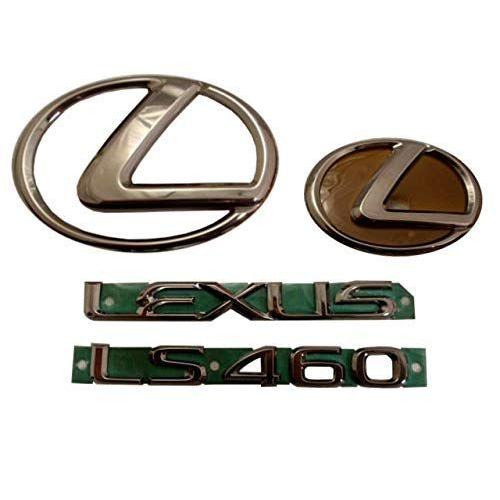ｕｓｆ４０系レクサス ｌｅｘｕｓ ｌｓ４６０ 自動車 プラチナ ブラック プラチナ エンブレム ４点セット 前期 プリクラッシュシステム無し車用 ｌｓ４６０ シースリー