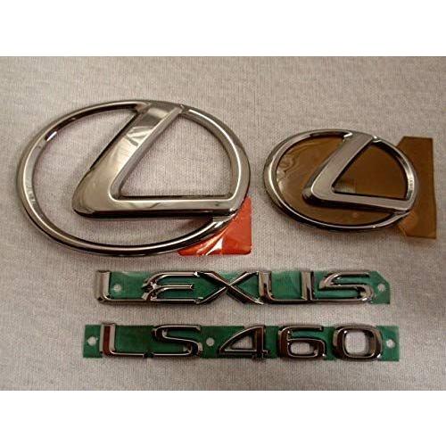 ｕｓｆ４０系レクサス ｌｅｘｕｓ ｌｓ４６０ 自動車 プラチナ ブラック プラチナ エンブレム ４点セット 前期 プリクラッシュシステム無し車用 ｌｓ４６０ シースリー