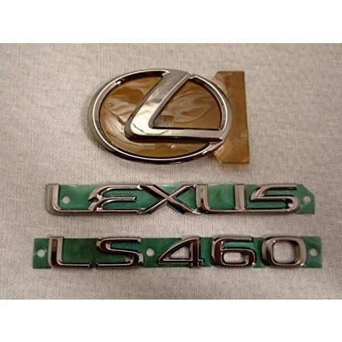 ｕｓｆ４０系レクサス ｌｅｘｕｓ ｌｓ４６０ 自動車 プラチナ ブラック プラチナ エンブレム ４点セット 前期 プリクラッシュシステム無し車用 ｌｓ４６０ シースリー