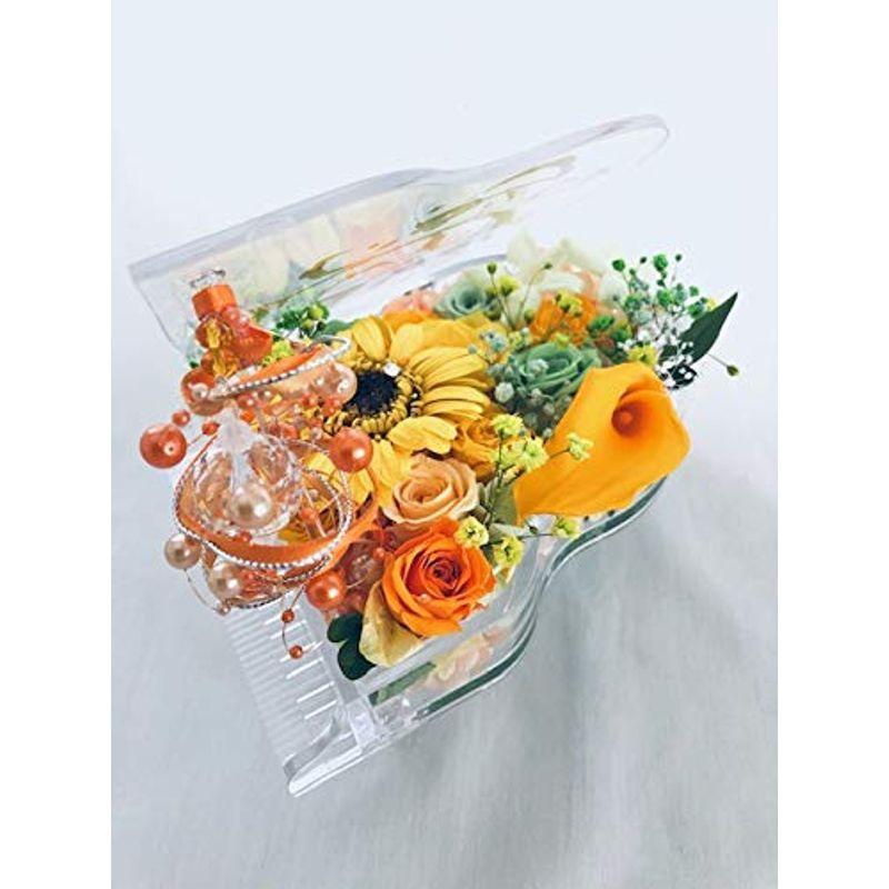 セール 登場から人気沸騰 音 演奏会 プリザーブドフラワーグランドピアノシリーズ明るく陽気なお花たちのメロディーに優しさをのせてリボンラッピング付きお祝い 生花 Swastikboutiques Lk