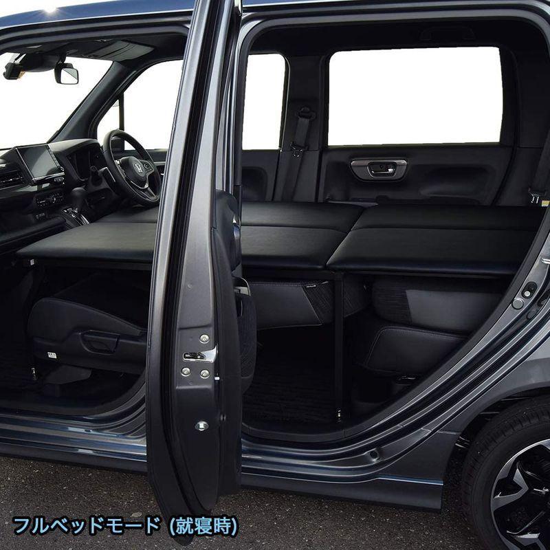 Nワゴン Nワゴンカスタム 車中泊 ベッドキット ブラックレザー mmウレタン仕様 N Wgn ベッド N Wgn 車中泊 ベットキット