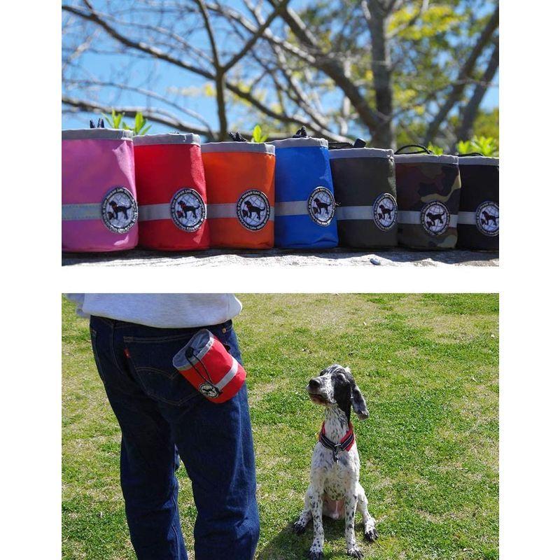 ザ ブラックラブカンパニー ミニ トリーツポーチ オレンジ 訓練士さん 犬グッズ専門店 オリジナル しつけ用 国産 手作り シースリー 通販 Yahoo ショッピング