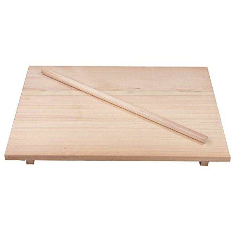 光大産業 万能のし板(めん棒70cm付) 赤松材使用