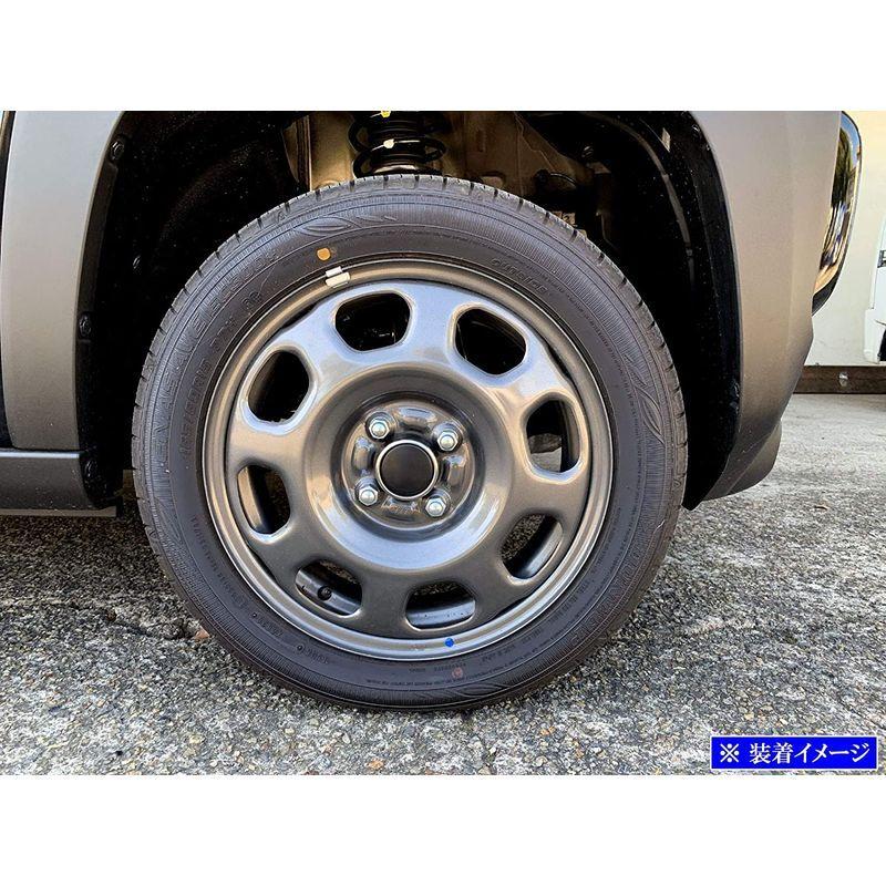 Brightz ミニキャブトラック 4pc Ds16t Sid Etc Sma 0 超鏡面ステンレスメッキセンターホイールキャップリング 名入れ無料 Ds16t