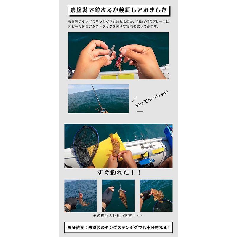 ブランド買蔵 Funks タングステン メタルジグ 40g 10個入 釣り仕掛け 仕掛け用品 Tgプレーン セット セット 無塗装 未塗装 ジグ 無塗装 無垢 自作ジグ Tg Plain シースリー 激安日本