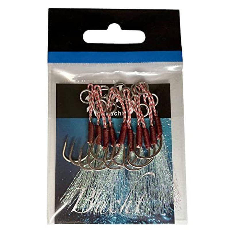 Bucht アシストフック Sサイズ 10本 ティンセル付 メタルジグ ジギング Sサイズ シースリー 通販 Yahoo ショッピング