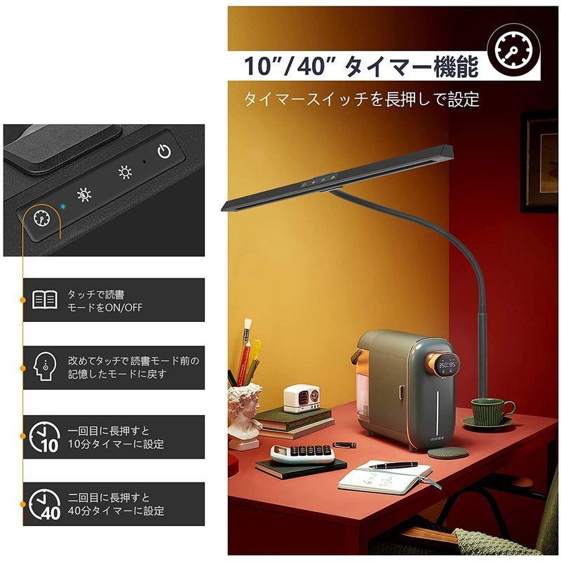 品質は非常に良い 調色 スタンドライト 電気スタンド Led デスクライト Mipaws 調光 360度回転アームライ モニターライト 卓上ライト 非対称配光 デスクライト Populationmalawi Org