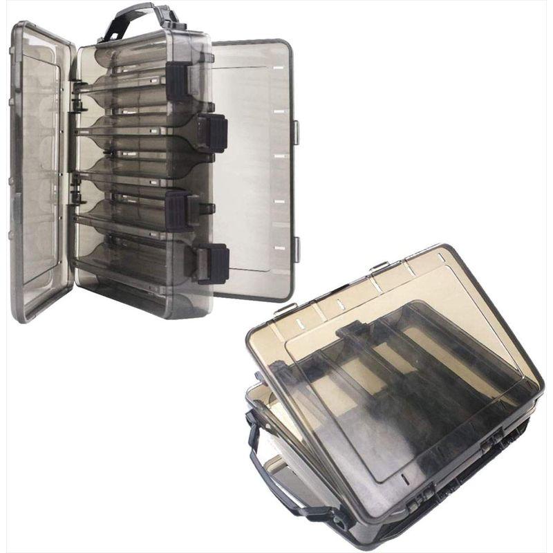 ノースショア釣り ルアーケース タックルボックス ワームケース ルアー タックルケース ロッドベルト 両面収納 ルアーセット ケース 釣具セ