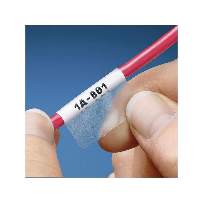 パンドウイット　レーザープリンター用セルフラミネートラベル　ポリエステル　白　印字部50.8x12.7mm　推奨ケーブル径4.1-8.1mm