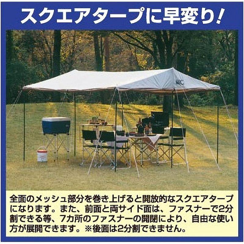 キャプテンスタッグ ラニー メッシュタープテント M-8717 約 ラニー メッシュタープテント