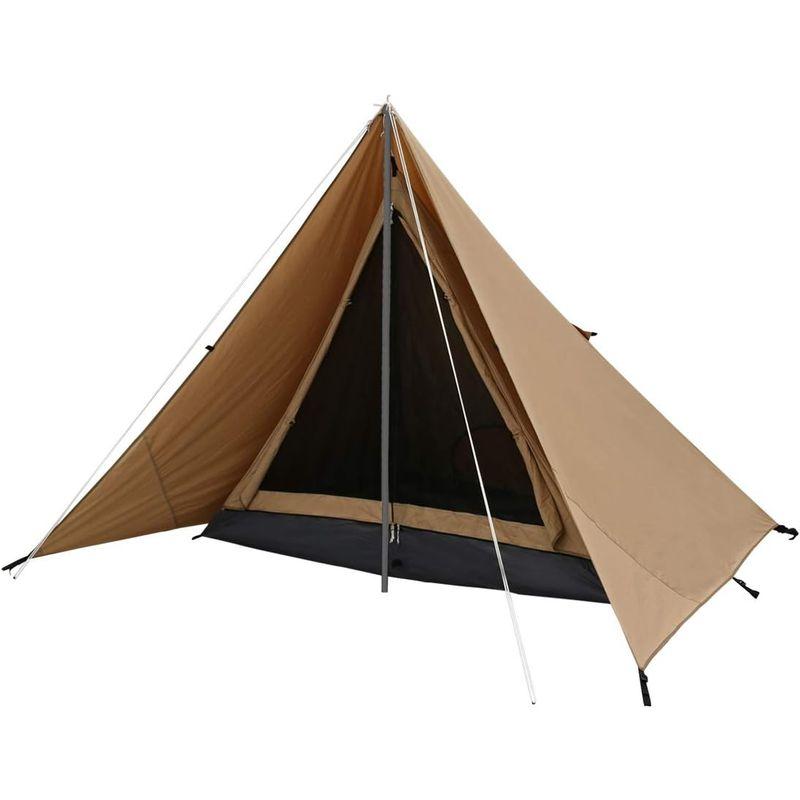 DOD(ディーオーディー) チマキテント タープテントに吊り下げて使用 ポリコットン T/C生地 T2-656-TN 約 ポリコットン ディーオーディー チマキテント タープテントに吊り下げて使用 T/C生地 T2 TN