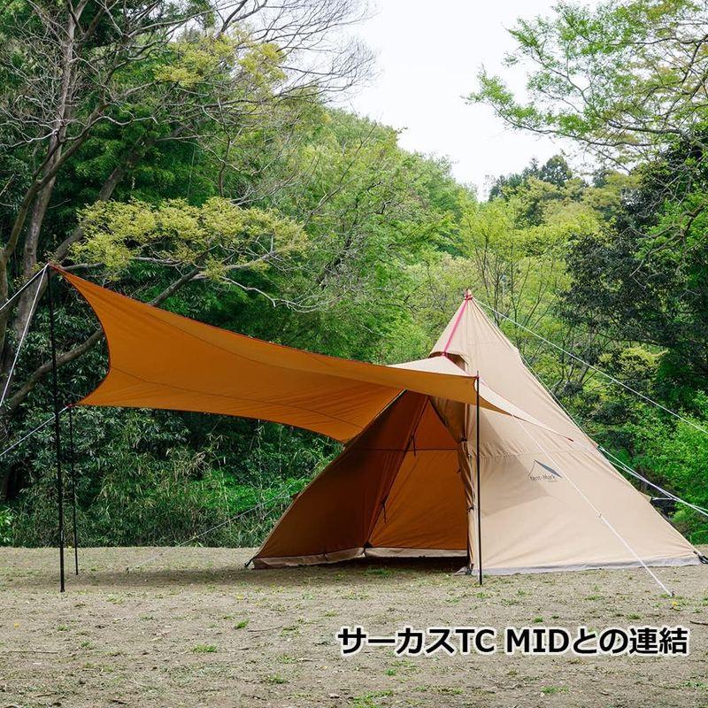 テンマクデザイン ムササビウィング19Ft.グランデ TC焚火バージョン（マルチコネクト） 約 ムササビウィング19Ft グランデ TC焚火バージョン マルチコネクト 　