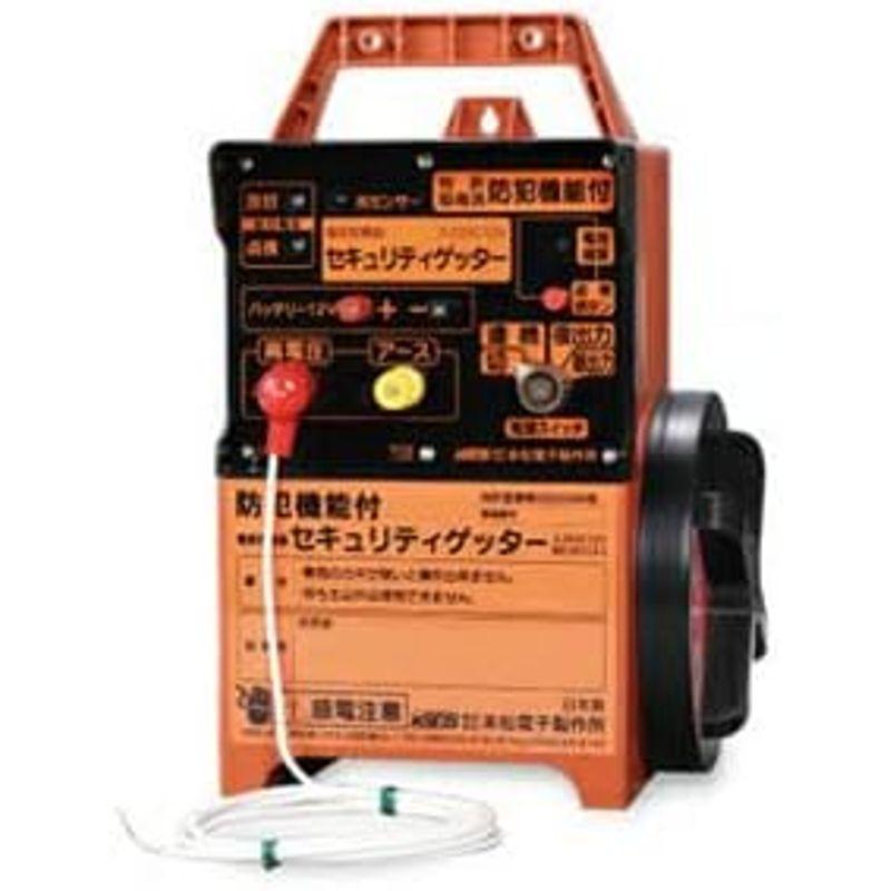 末松電子　電気柵　セキュリティゲッター　電源：DC12V（ゲッターアルカリ電池12V）　電柵本体　SEC12-3　電気　最大出力：9500V