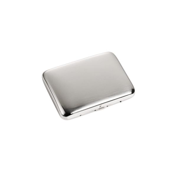 シガーケース プレーン 無地 シルバー シガレットケース タバコ 喫煙