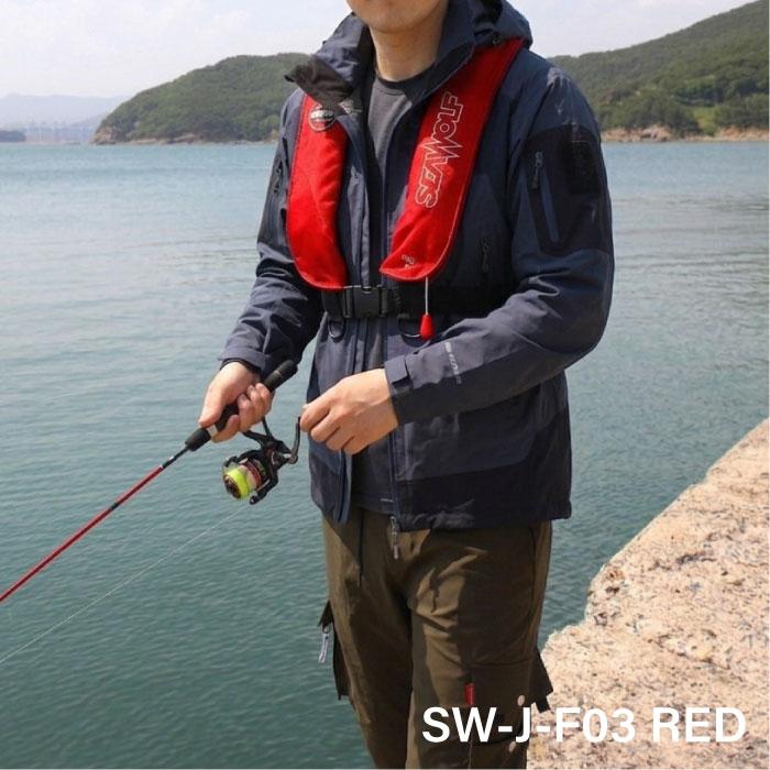 SEAWOLF（シーウルフ） ライフジャケット 桜マーク 自動手動膨脹式
