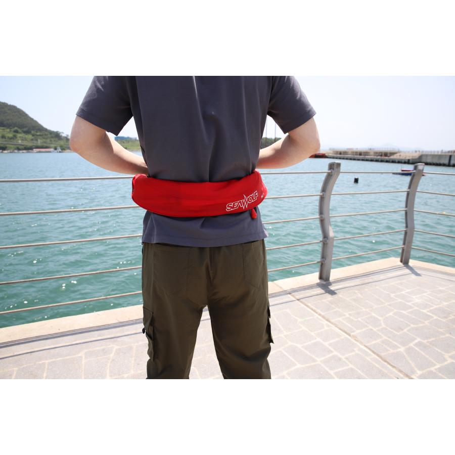 SEAWOLF 救命胴衣 国土交通省型式承認品 桜マーク ライフジャケット