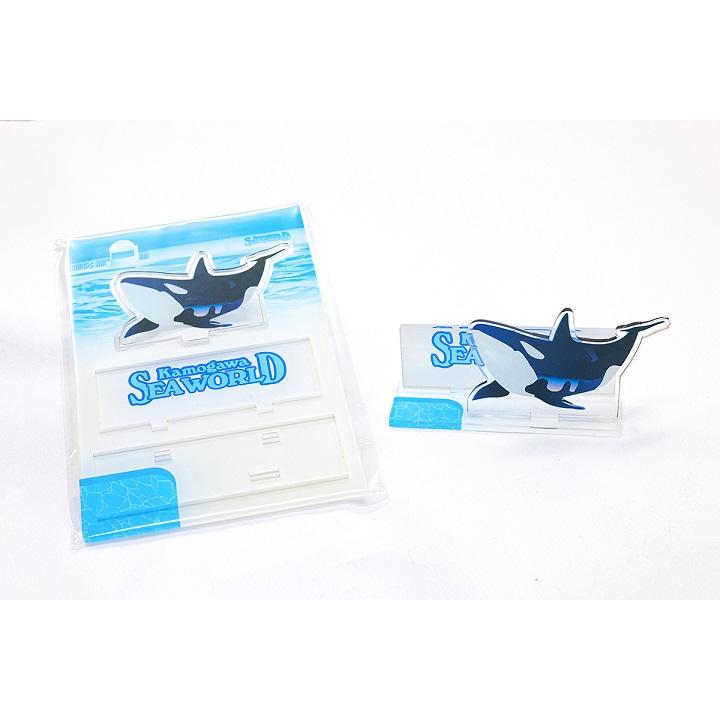 鴨川シーワールドオリジナル シャチアクリルスタンド : 鴨川シー
