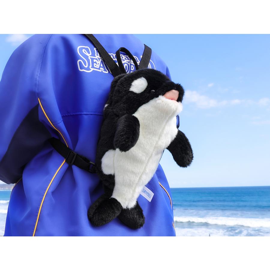 鴨川シーワールド オリジナル ふわふわシャチバックパック　※人気商品につき発送までお時間をいただく場合がございます |  | 05