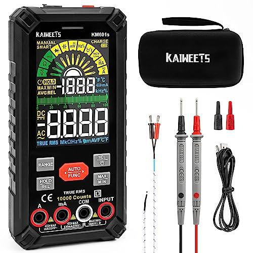 KAIWEETS テスター 充電式 10000カウント 大画面 スマートマルチ KAIWEETS テスター 充電式 10000カウント 大画面 スマートマルチ