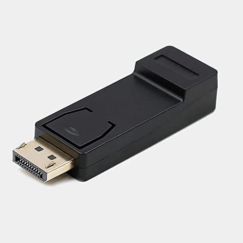 【2セット】DisplayPort to HDMI 変換コネクタ 持ち運び便利 DisplayPort-HDMI変換アダプタDP HDMI ディスプレイポート(オス) →DP HDMI(メス)変換ア｜sebas-store｜03