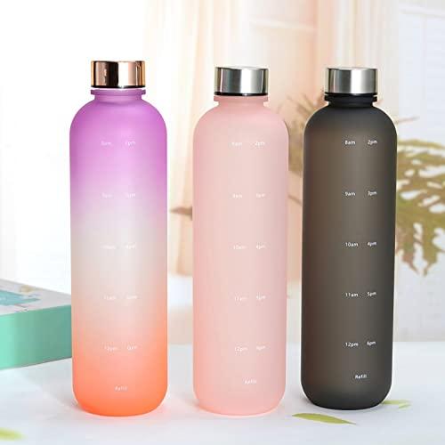 MYEEDA 水筒 1l タイムマーカー付きウォーターボトル 1000ml 水 MYEEDA 水筒 1l タイムマーカー付きウォーターボトル 1000ml 水