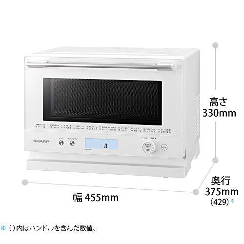シャープ オーブンレンジ PLAINLY 18L ワイドフラット ホワイト シャープ オーブンレンジ PLAINLY 18L ワイドフラット ホワイト