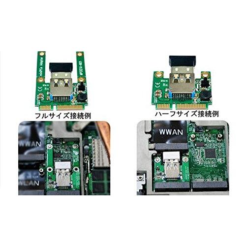 Mini PCI-E→USB2.0 変換アダプター｜sebas-store｜05