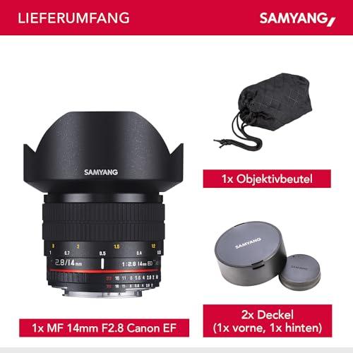 SAMYANG 単焦点広角レンズ 14mm F2.8 キヤノン EF用 フルサイズ SAMYANG 単焦点広角レンズ 14mm F2.8 キヤノン EF用 フルサイズ